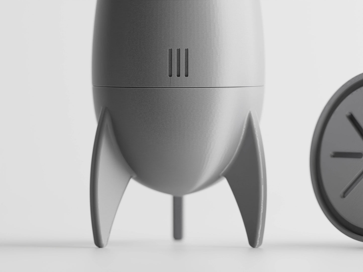 Rocket Plant Pot Space Enthusiast Sleek Garden Home Decor