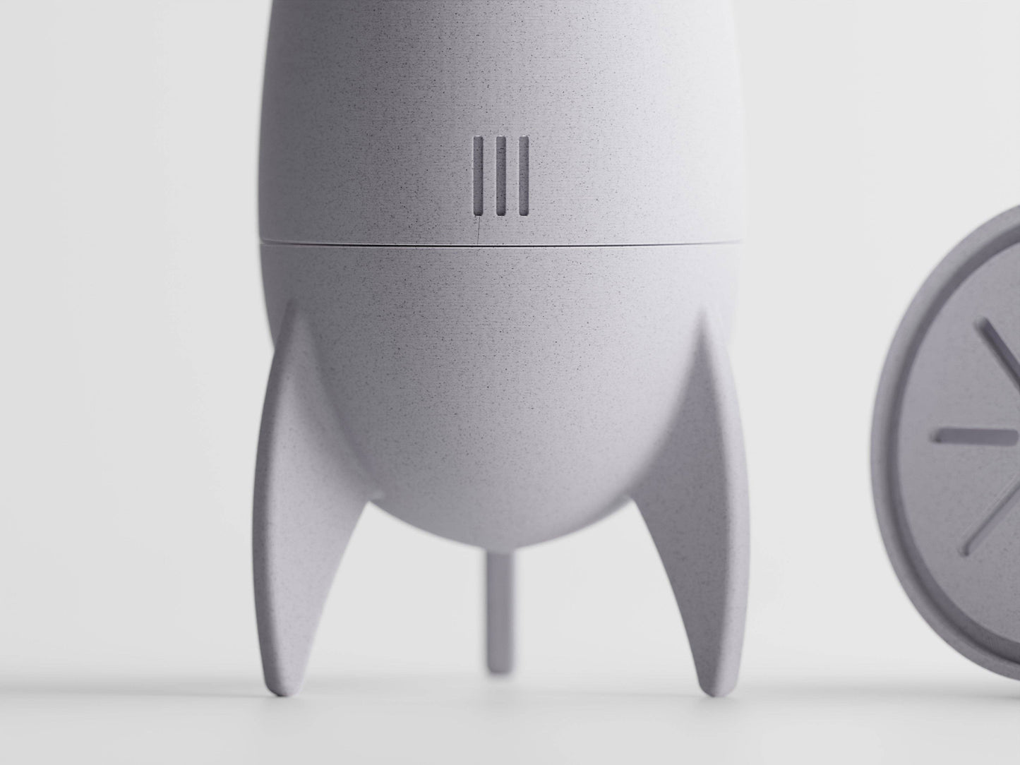 Rocket Plant Pot Space Enthusiast Sleek Garden Home Decor