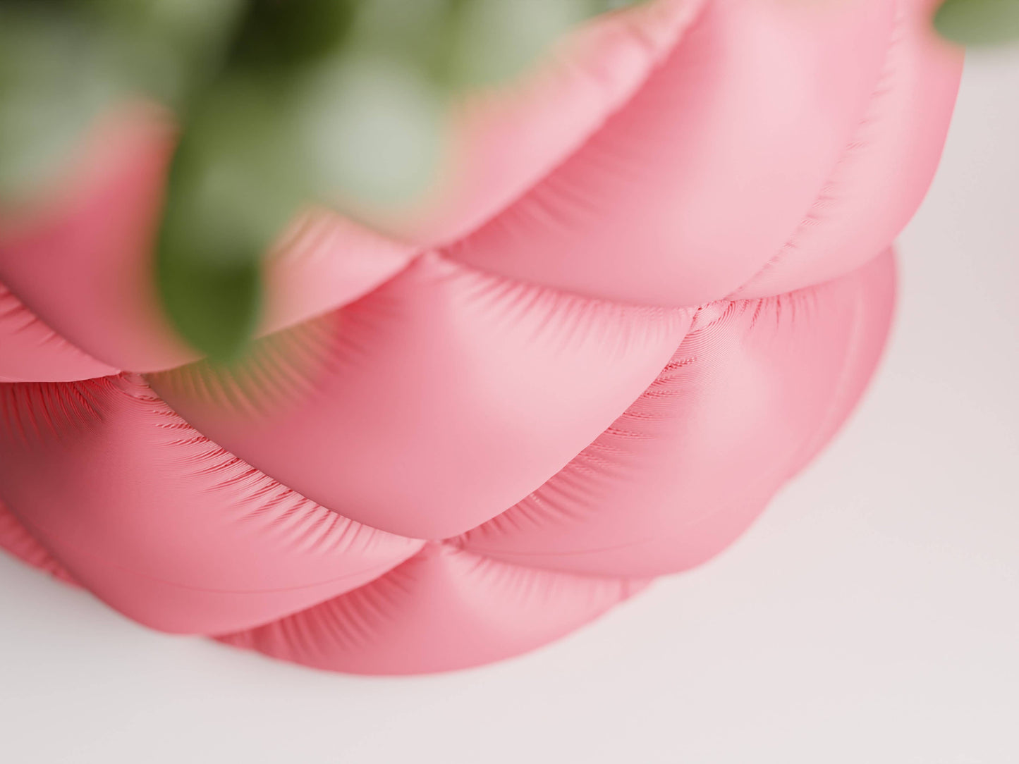 Inflated Planter Container with Drip Tray | Cute Home Decor