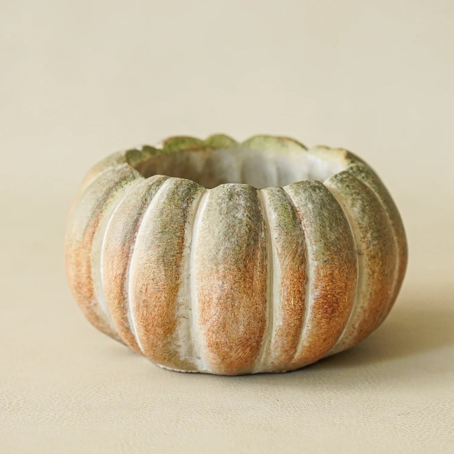 Fall Ombre Cement Pumpkin Planters | 3 Sizes