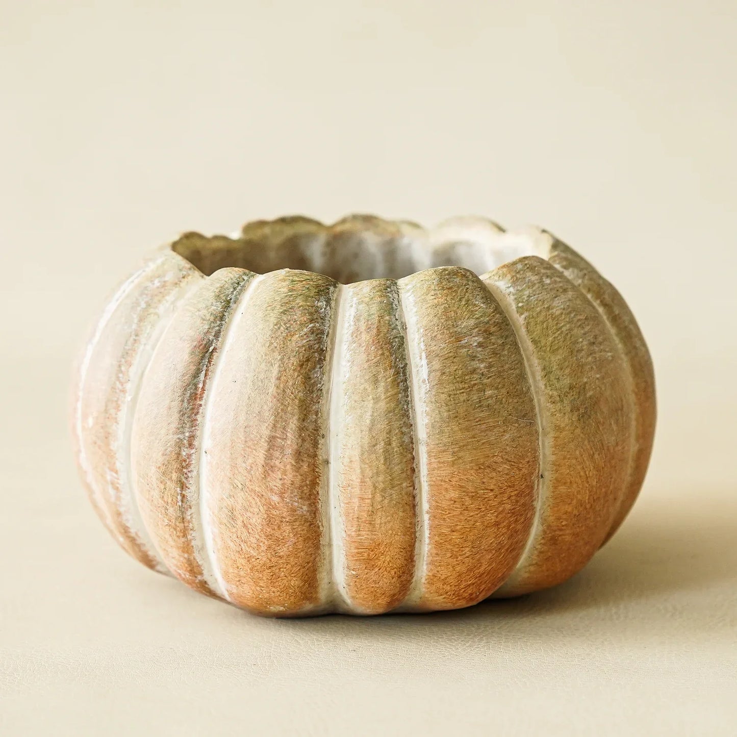Fall Ombre Cement Pumpkin Planters | 3 Sizes