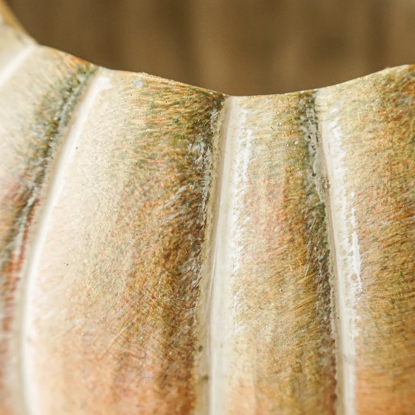 Fall Ombre Cement Pumpkin Planters | 3 Sizes