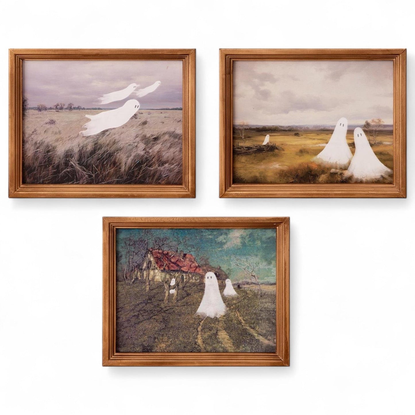 Ghost Landscape Framed Wall Art | 3 Styles