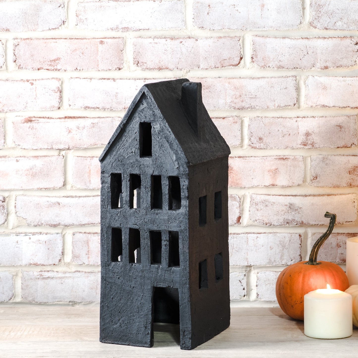 Black Terracotta Spooky House