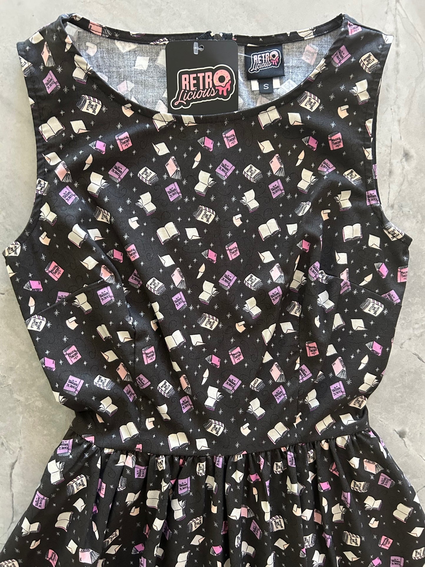 Magic Books Vintage Dress