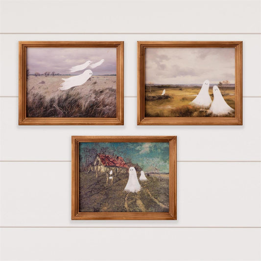 Ghost Landscape Framed Wall Art | 3 Styles