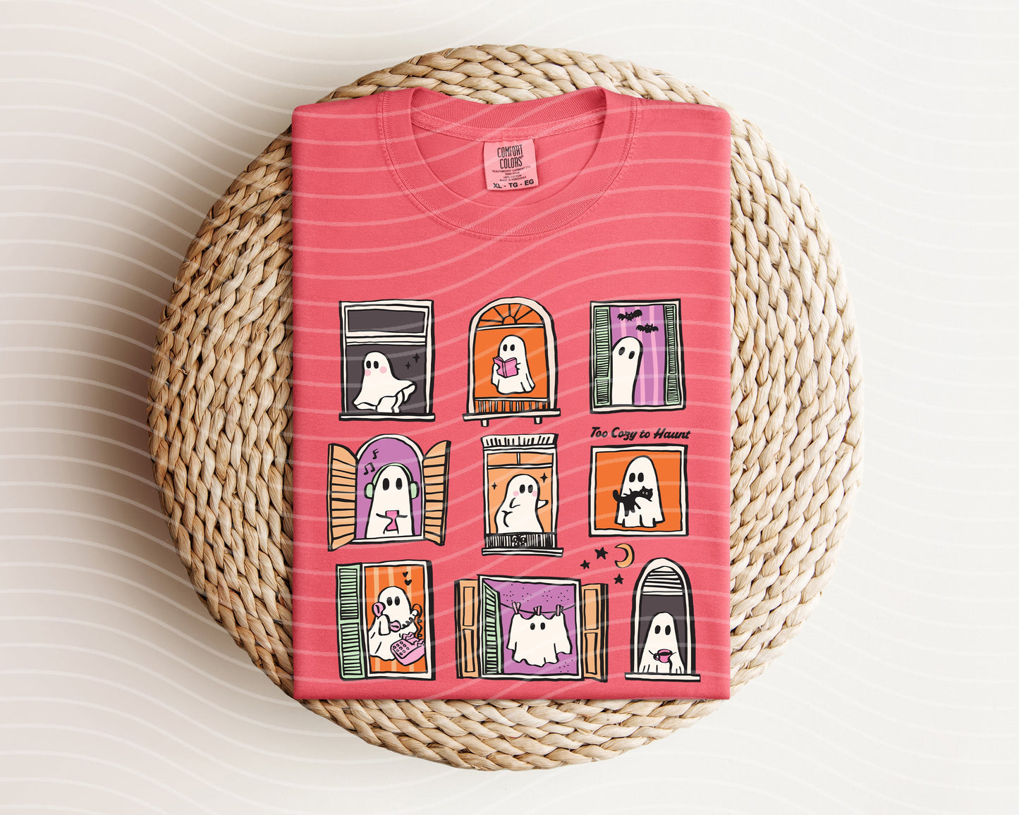 Too Cozy to Haunt Graphic Tee