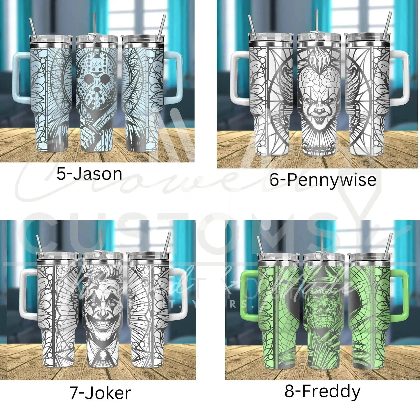 Halloween Tumbler -Choose Your Nightmare - Engraved Tumbler  | 20oz