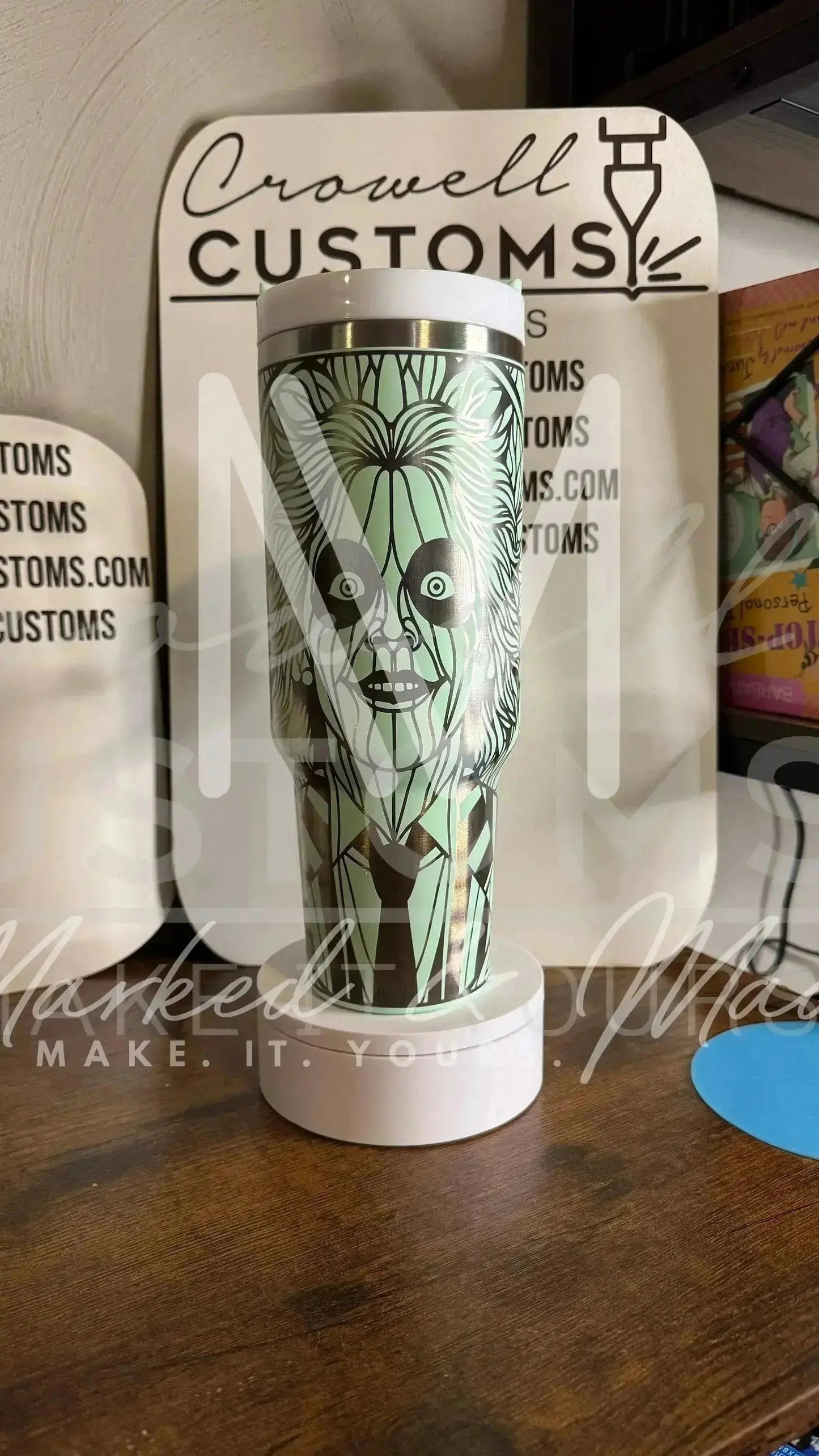 Halloween Tumbler -Choose Your Nightmare - Engraved Tumbler  | 20oz