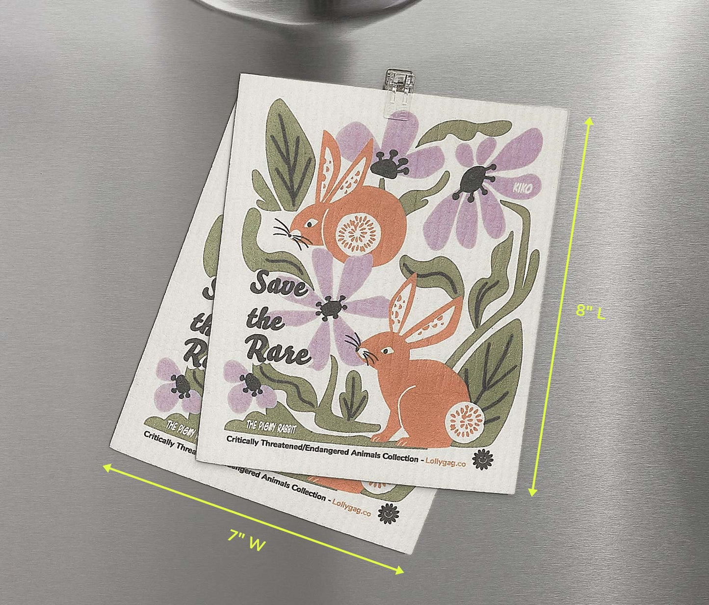 Pigmy Rabbit Swedish Dishcloth Sets