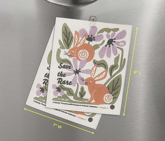 Pigmy Rabbit Swedish Dishcloth Sets