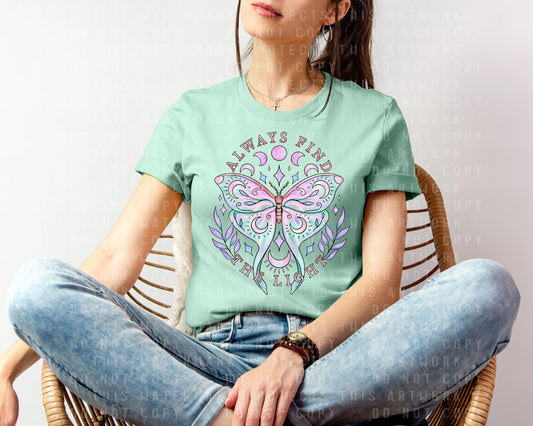 Always Find the Light Graphic Tee